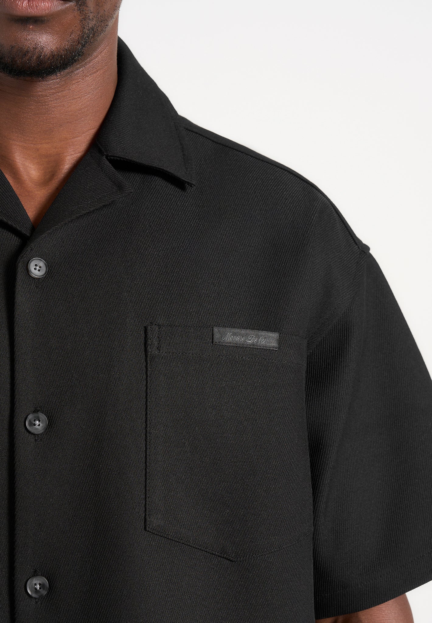 brook-unisex-signature-twill-boxy-shirt-black
