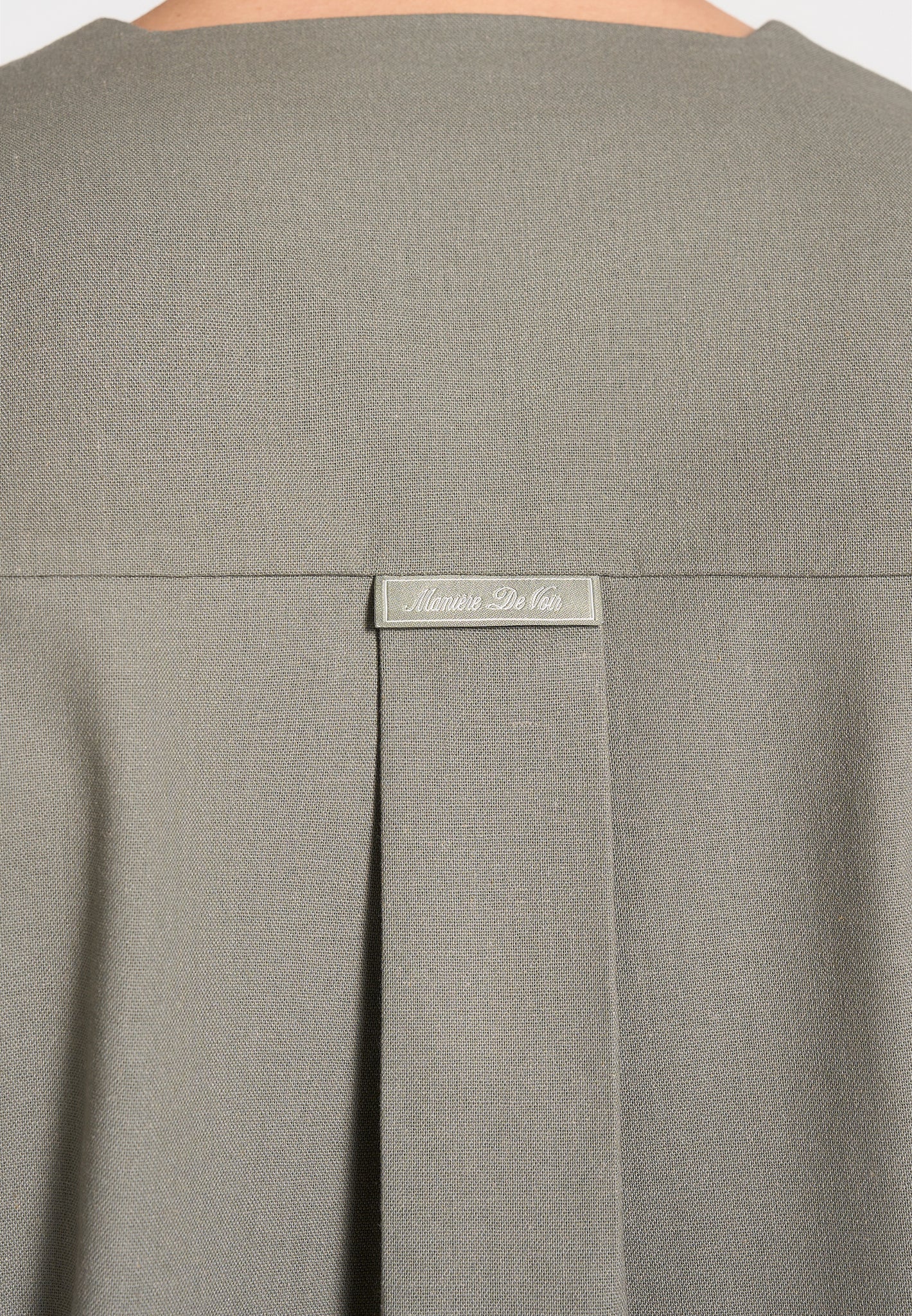 Axel - Minimal Kimono Shirt - Khaki