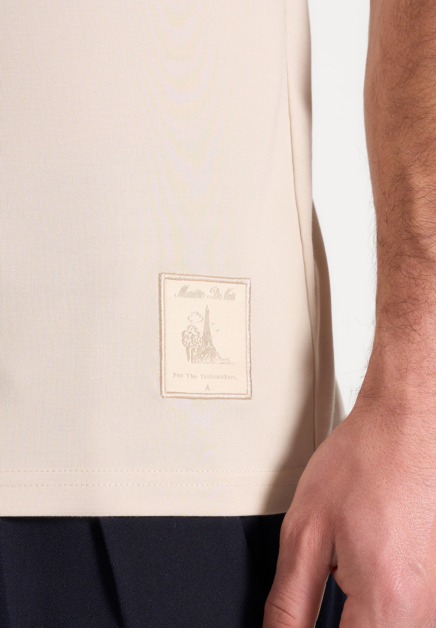 TS003 - Fitted Luxe T-Shirt - Cream