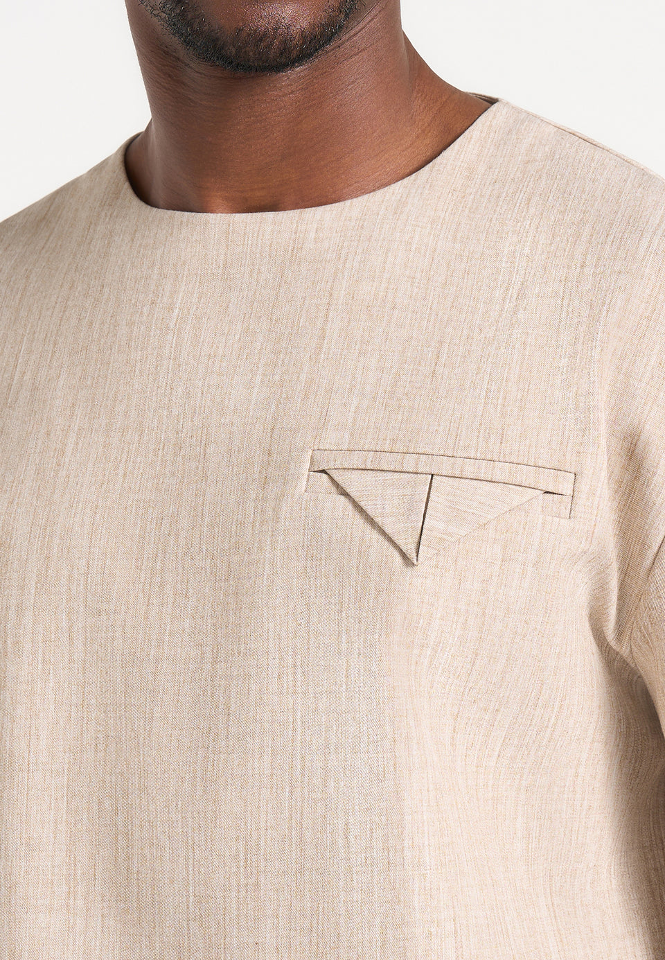 leon-boxy-cropped-hatched-t-shirt-beige