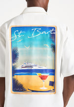 St. Barts - Relaxed Fit Shirt - White