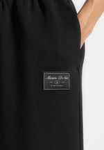 Avery - Unisex Neoprene Relaxed fit Joggers - Black