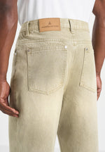 DN002 - Relaxed Fit Denim Jeans - Sage