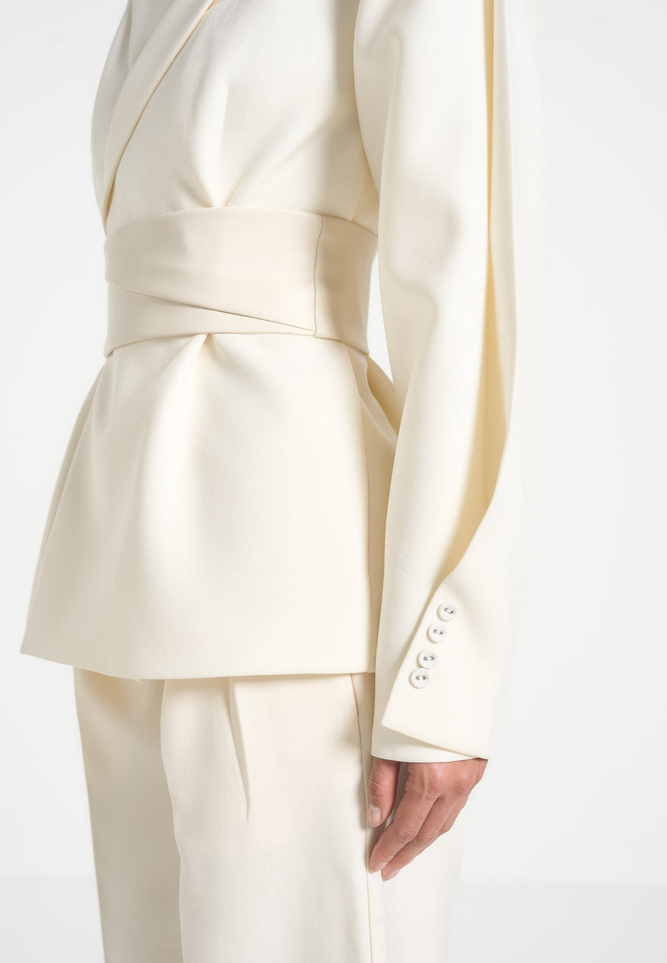 marie-twist-sleeve-tailored-blazer-with-belt-off-white