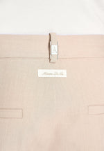 Hubert - Slim Fit Tailored Trousers - Beige