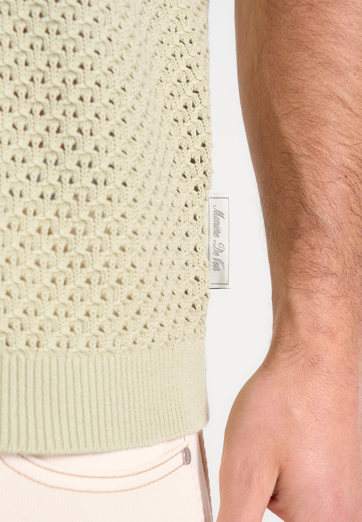 conrad-open-knit-polo-shirt-sage