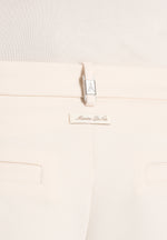 Marin - Tailored Pleated Shorts - Cream