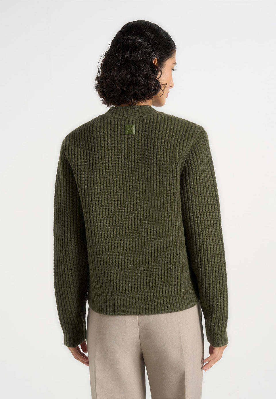 alix-unisex-crewneck-ribbed-knit-cardigan-olive