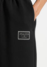 Avery - Unisex Neoprene Relaxed fit Joggers - Black