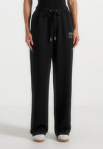 Avery - Unisex Neoprene Relaxed fit Joggers - Black