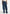 Faye - Wide Mid Rise Jeans With Tie Waist - Indigo