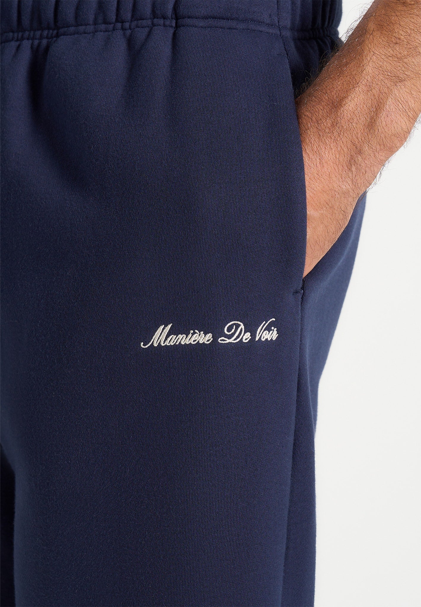 Alistair - Signature Regular Fit Cuffed Joggers - Navy