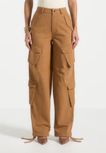 high-waisted-cargo-pants-tan