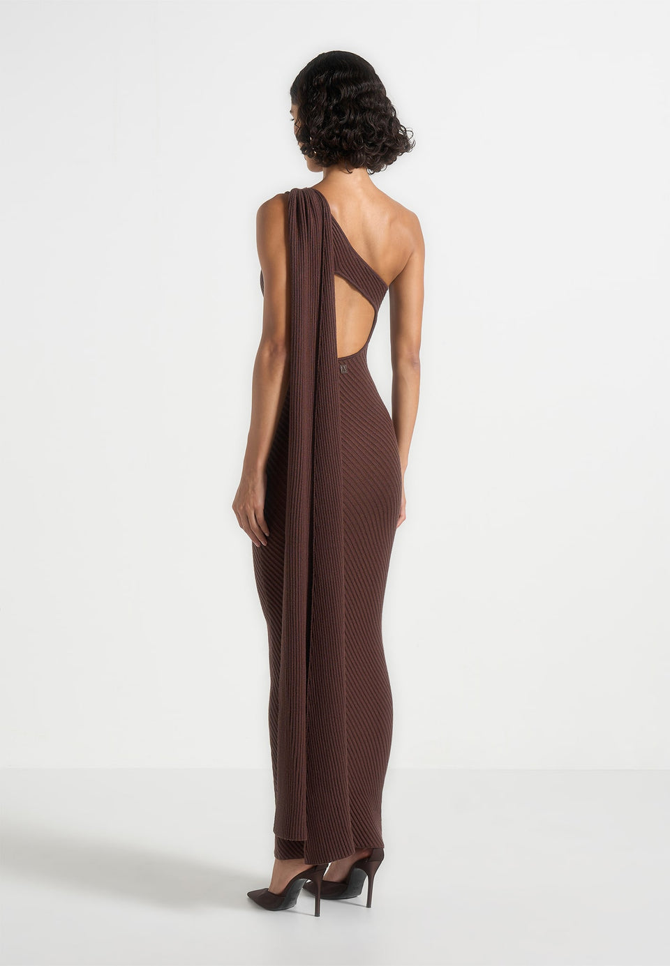 laya-asymmetric-knit-maxi-dress-with-scarf-brown