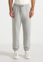 Alistair - Signature Regular Fit Cuffed Joggers - Marl Grey