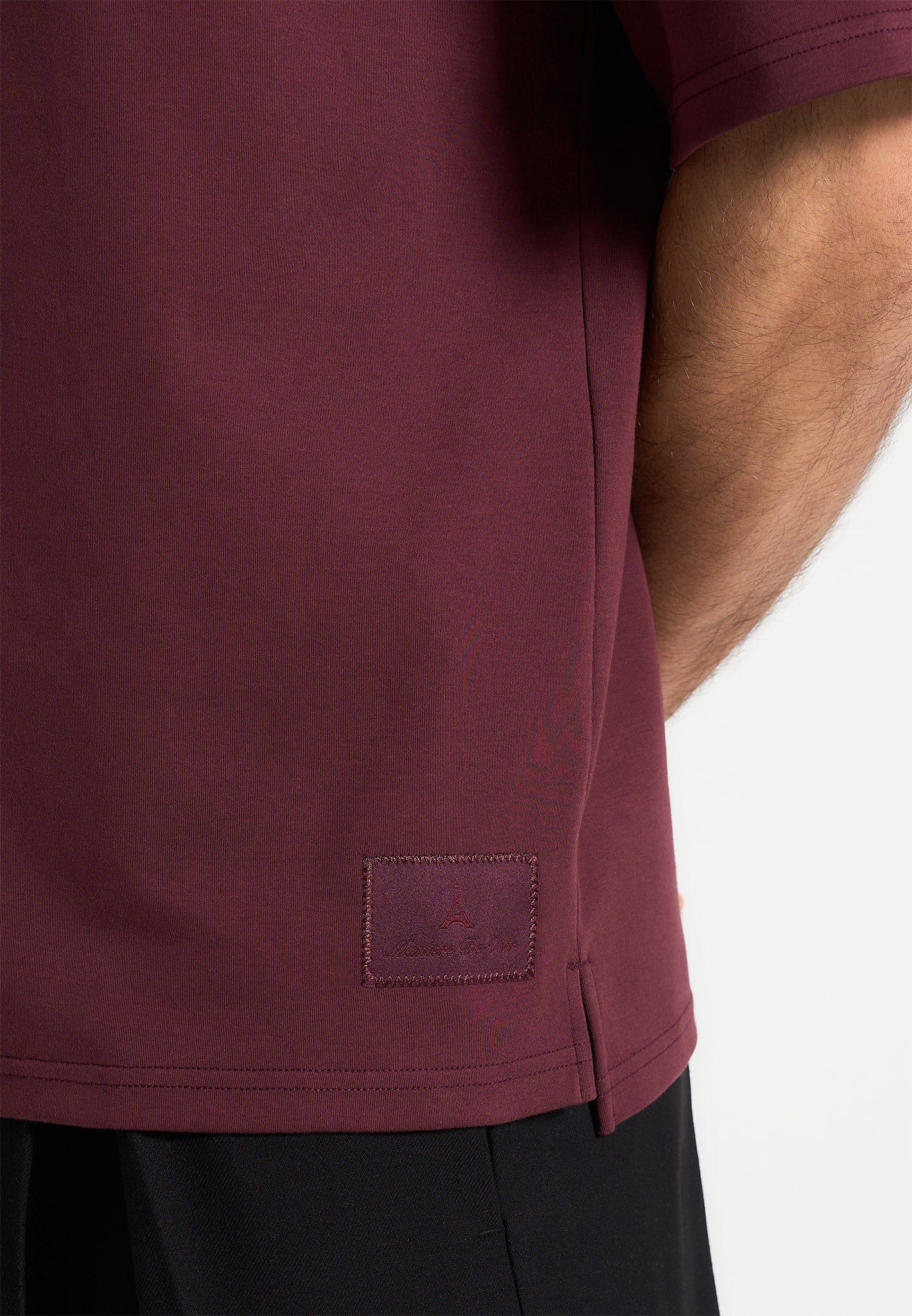 Paul - Relaxed Fit T-Shirt - Wine Red