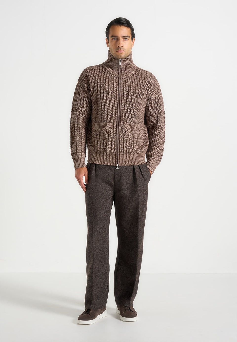 jamie-unisex-speckled-wool-zip-through-jacket-taupe