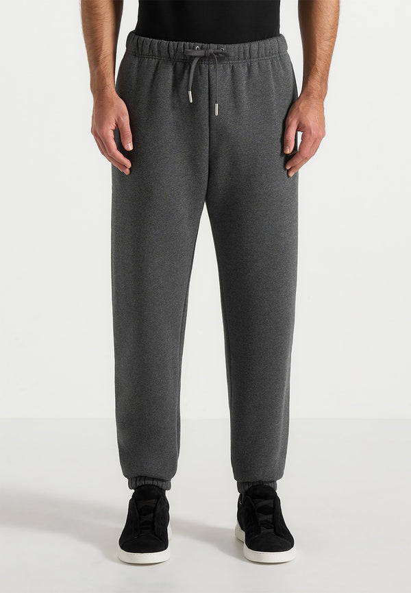JS005 - Signature Regular Fit Cuffed Joggers - Charcoal Grey