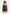 Laurena - Suede Tacked Longline Bandeau Top - Brown