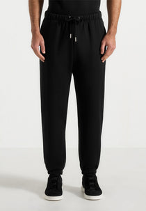 JS005 - Signature Regular Fit Cuffed Joggers - Black