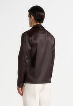 Constant - Satin Shirt - Brown