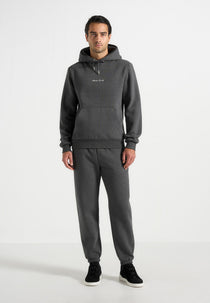 JS004 - Signature Regular Fit Hoodie - Charcoal Grey