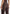 Kalie - Suede Boyfriend Jeans - Brown