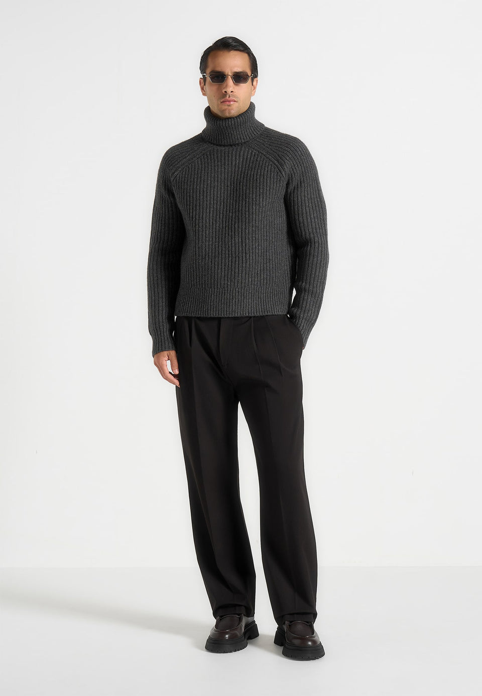 rudy-roll-neck-chunky-knit-jumper-grey