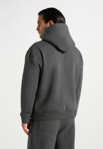 Ollie - Unisex Signature Relaxed Fit Hoodie - Charcoal Grey