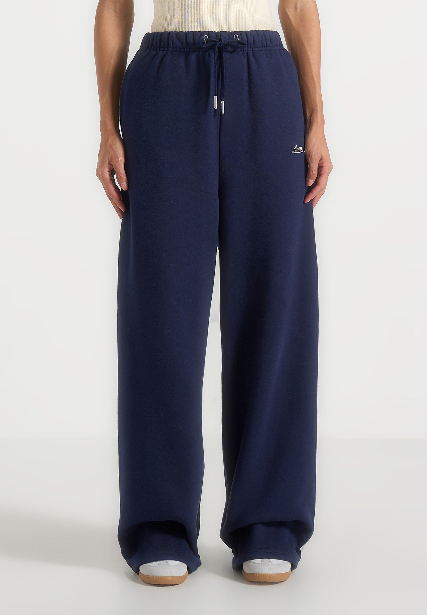 js003-unisex-signature-wide-leg-joggers-navy