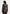 Ina - Leather Cinched Waist Kimono Blazer - Brown