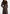 Cenya - Fur Collar Belted Leather Coat - Brown