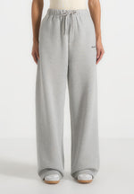 Taylor - Unisex Signature Wide Leg Joggers - Marl Grey