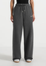 Taylor - Unisex Signature Wide Leg Joggers - Charcoal Grey