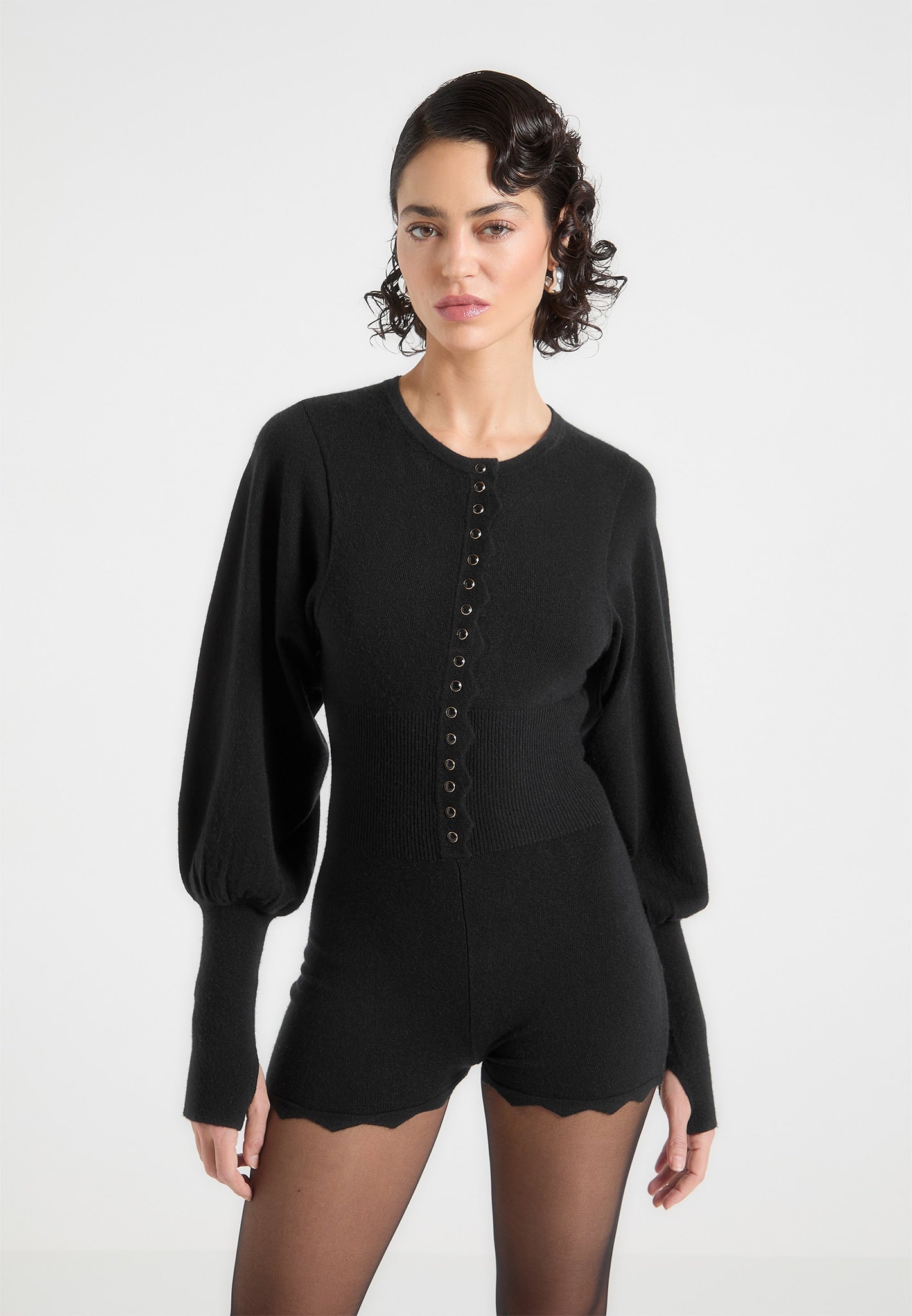 michele-knitted-scallop-hem-playsuit-black