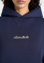 JS001 - Unisex Signature Relaxed Fit Hoodie - Navy