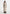 Anissa - Herringbone Wool Oversized Coat with Leather Belt - Beige