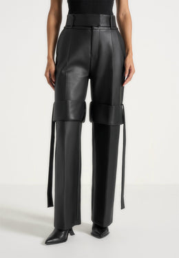isabelle-leather-belted-strap-detail-trousers-black
