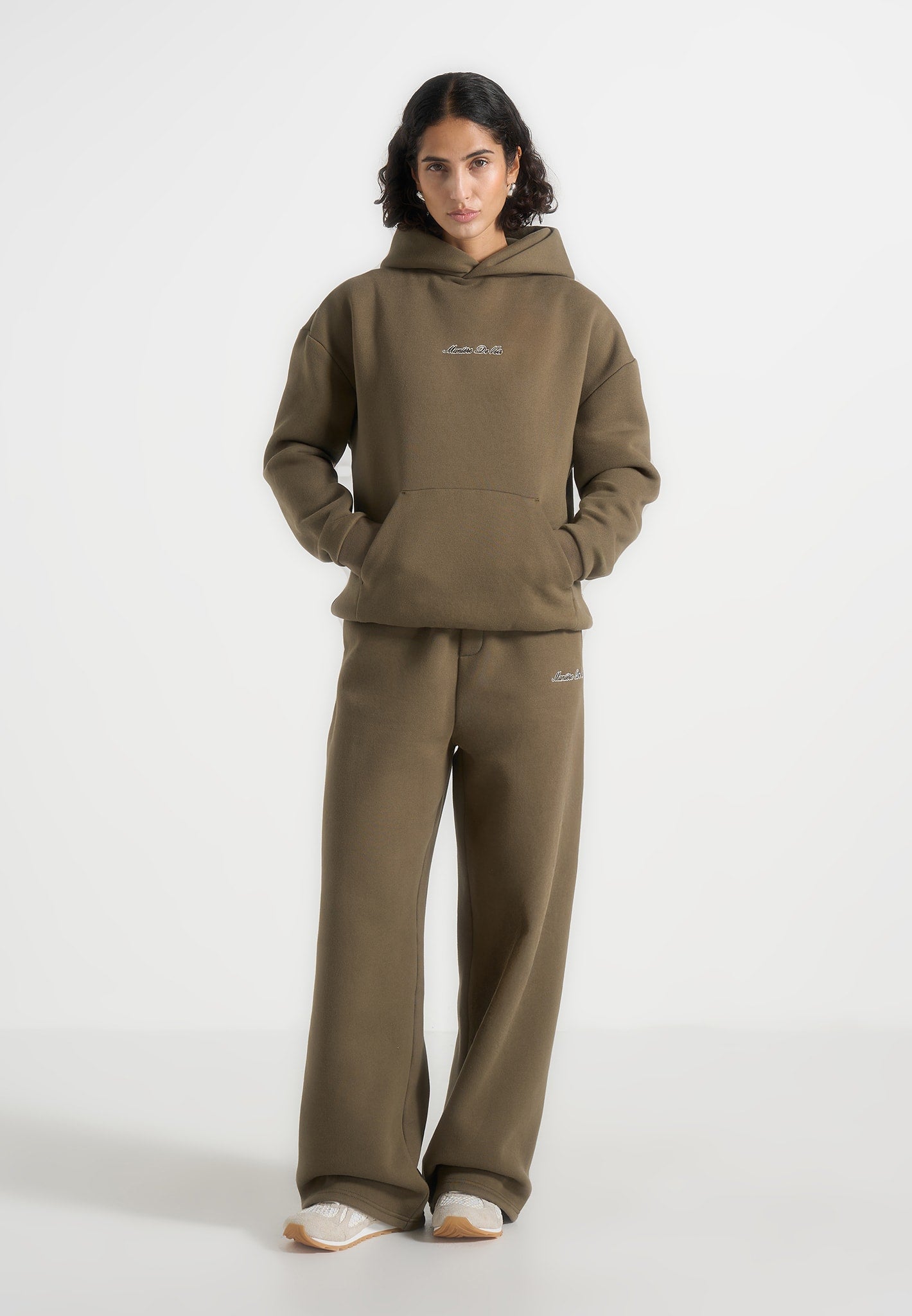 JS001 - Unisex Signature Relaxed Fit Hoodie - Olive 