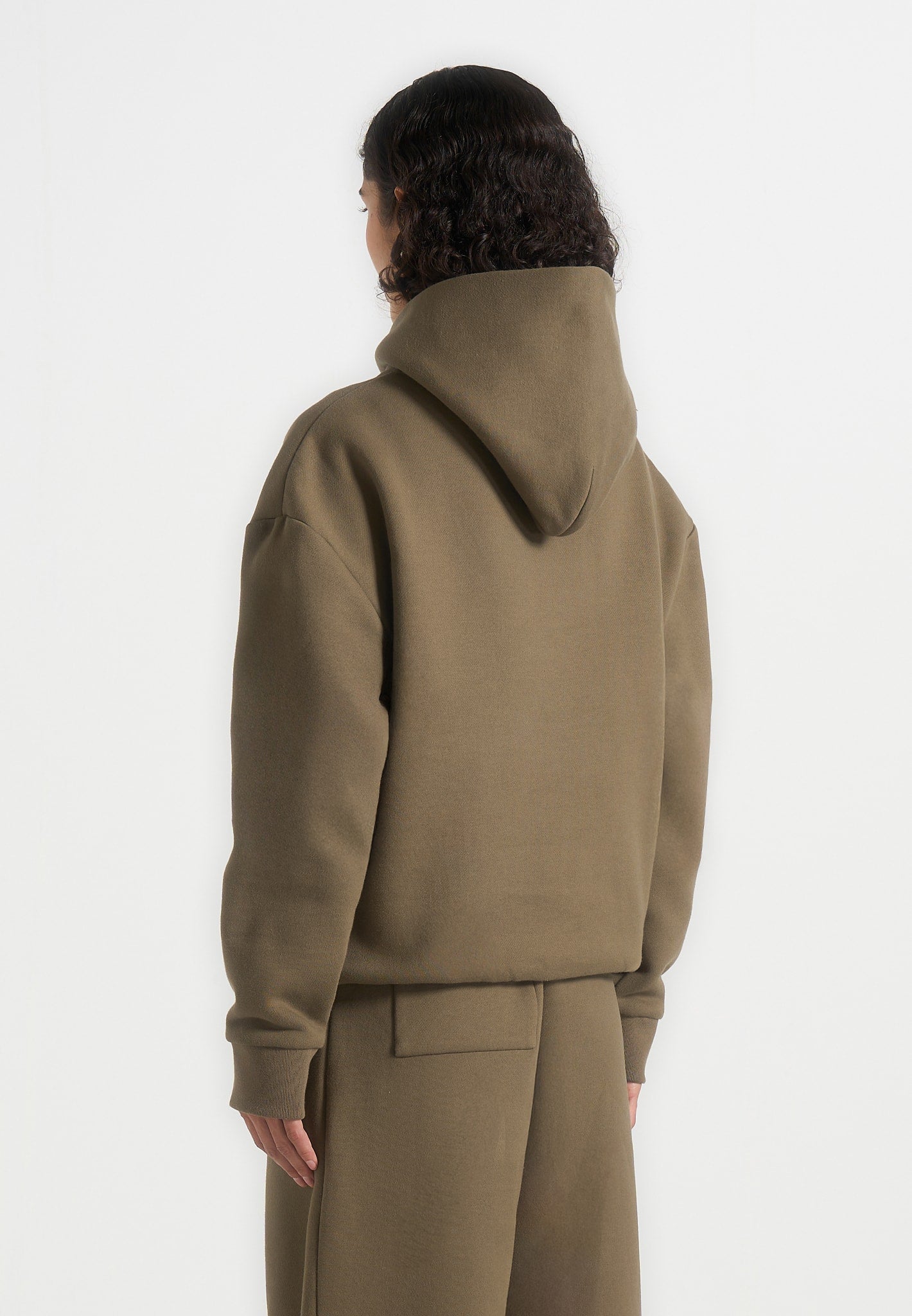 JS001 - Unisex Signature Relaxed Fit Hoodie - Olive
