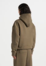 JS001 - Unisex Signature Relaxed Fit Hoodie - Olive