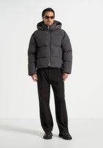 Eric - 2-in-1 Puffer/Gilet Jacket - Grey