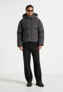 Eric - 2-in-1 Puffer/Gilet Jacket - Grey