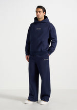 Taylor - Unisex Signature Wide Leg Joggers - Navy