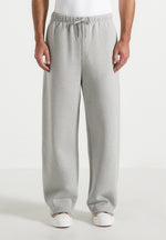 Taylor - Unisex Signature Wide Leg Joggers - Marl Grey