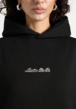 JS001 - Unisex Signature Relaxed Fit Hoodie - Black