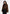 Nola - Fur Shawl Jacket with Leather Belt - Brown
