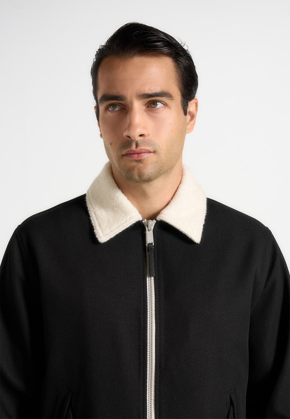 keith-twill-contrast-jacket-black