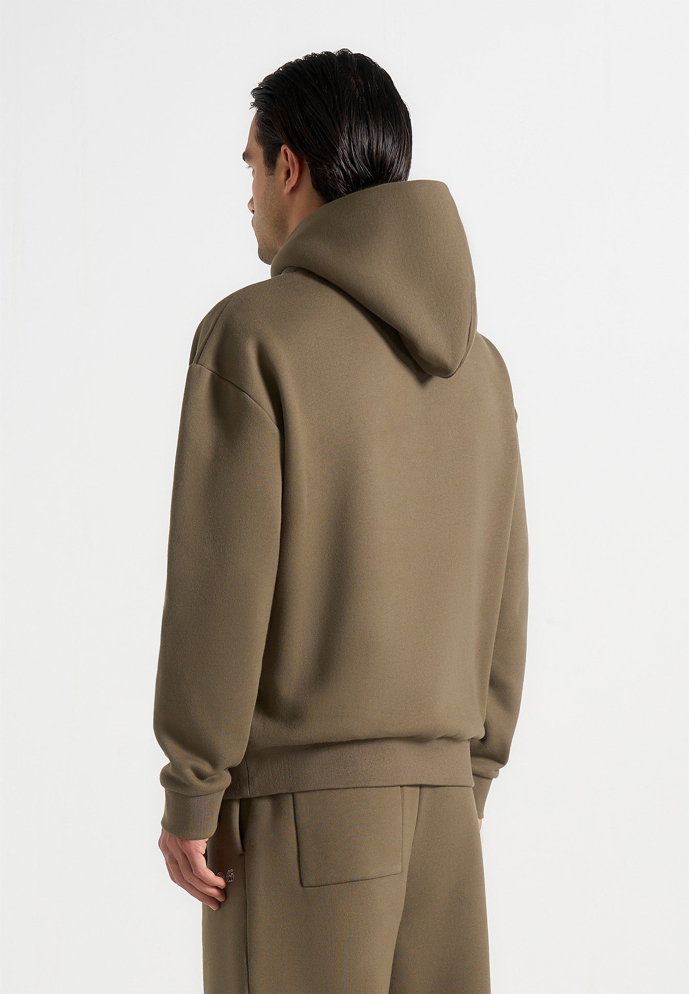 JS001 - Unisex Signature Relaxed Fit Hoodie - Olive