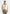 René - Colour Block Zip Through Cardigan - Cream/Beige